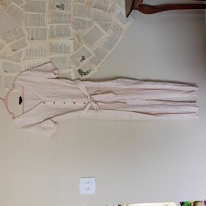 Hatch Tencel/Linen Mix Maternity Jumpsuit